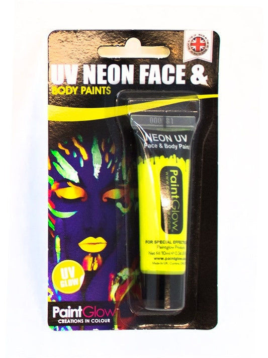 candytoys.ch UV Gesicht & Körper Farbe gelb ca 10 ml candytoys.ch Switzerland