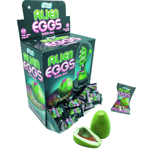 candytoys.ch Vidal Alien Eggs 200 Stück im Karton candytoys.ch Switzerland