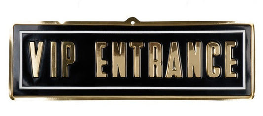 candytoys.ch Wanddekoration 'VIP entrance' ca 20x60cm candytoys.ch Switzerland