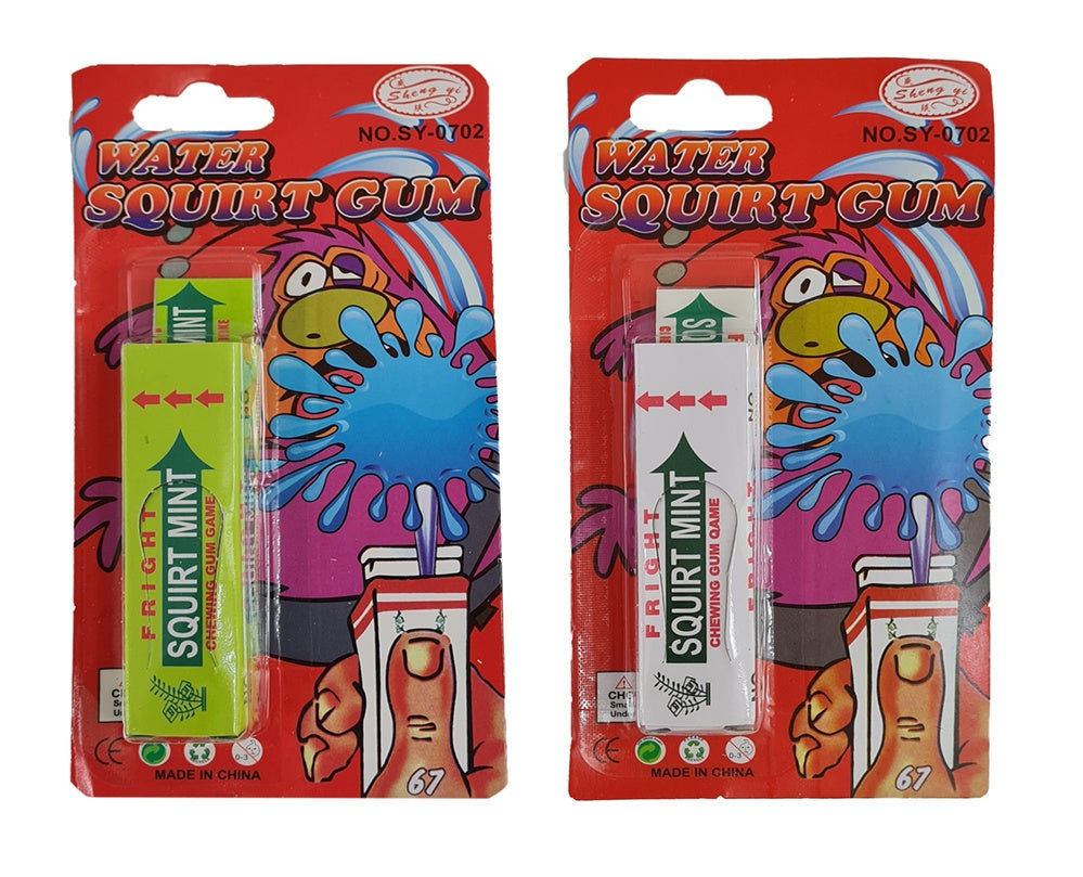 candytoys.ch Wasserspritzkaugummi 15x8cm - Spaß für drinnen und draußen