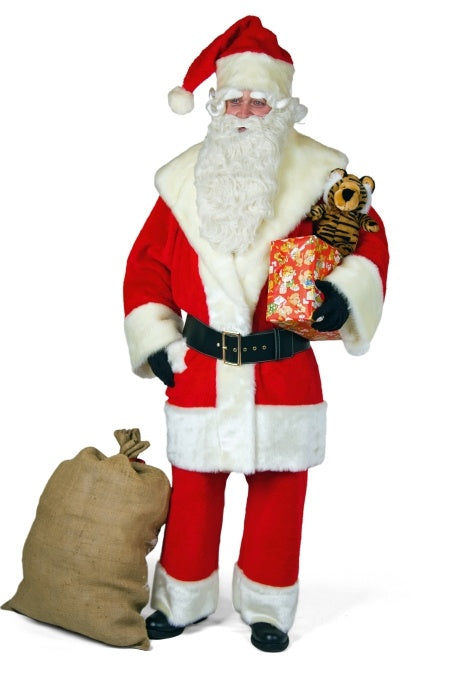 candytoys.ch Weihnachtsmann-Anzug: Jacke, Hose, Mütze Größe: Univ. candytoys.ch Switzerland