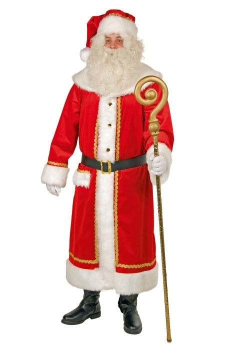 candytoys.ch Weihnachtsmann-Samtmantel m. Mütze + Gürtel Größe: Univ. candytoys.ch Switzerland