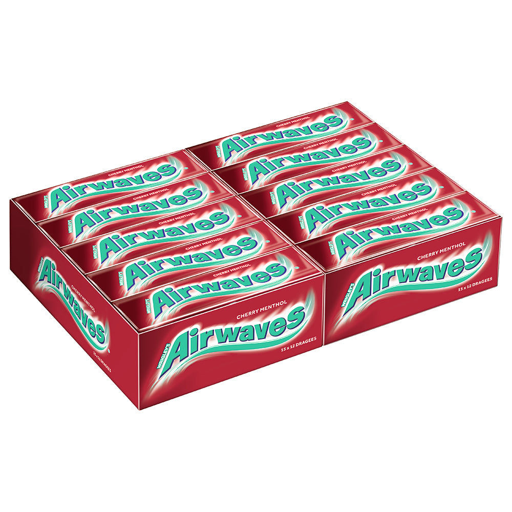 candytoys.ch Wrigley’s Airwaves  Cherry Menthol  30×12 Pellets candytoys.ch Switzerland