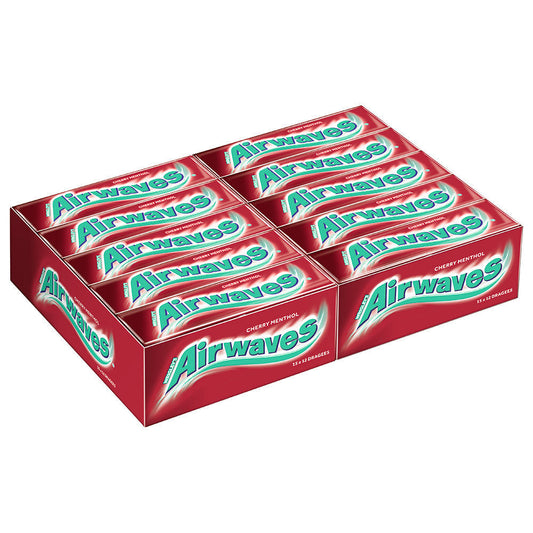 candytoys.ch Wrigley’s Airwaves  Cherry Menthol  30×12 Pellets candytoys.ch Switzerland