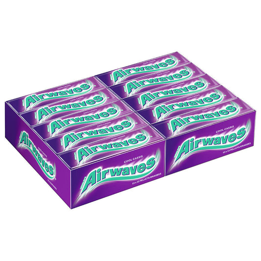 candytoys.ch Wrigley’s Airwaves  Cool Cassis  30×12 Pellets candytoys.ch Switzerland