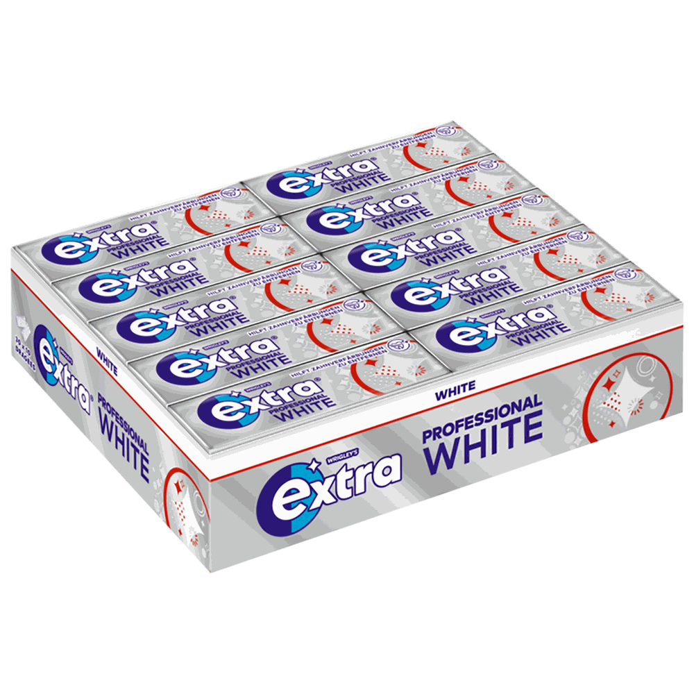 candytoys.ch Wrigley’s Extra Professional  White  30×10 Dragees candytoys.ch Switzerland