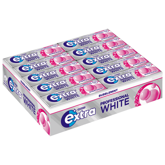 candytoys.ch Wrigley’s Extra Professional   White Bubblemint   30×10 Dragees candytoys.ch Switzerland