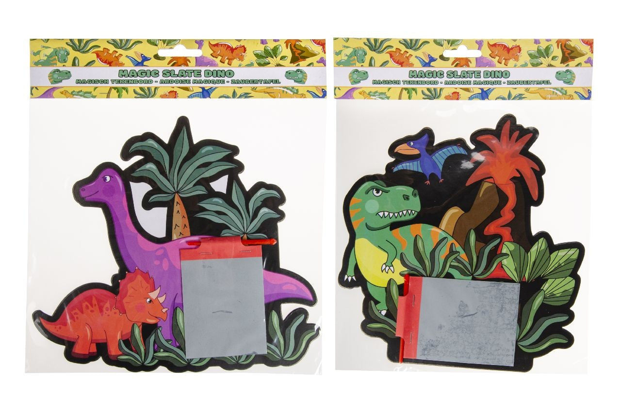 candytoys.ch Zaubertafel Dinosaurier 2-fach sortiert ca 24x17,5cm candytoys.ch Switzerland