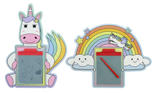 candytoys.ch Zaubertafel Einhorn 2-fach sortiert ca 24,5x17,5cm candytoys.ch Switzerland