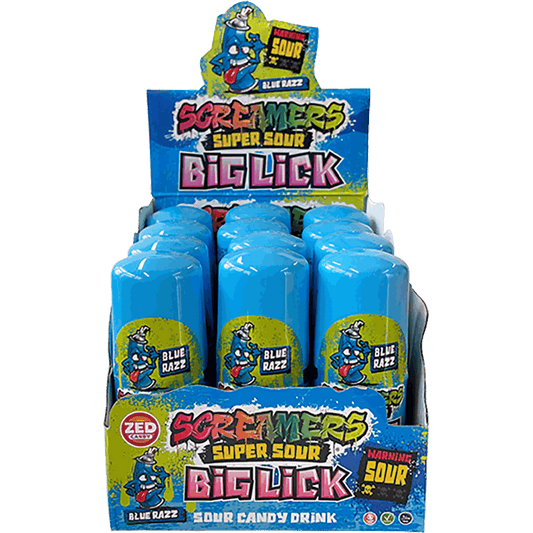 candytoys.ch ZED Candy Screamers Super Sour 12 Stück im Karton candytoys.ch Switzerland