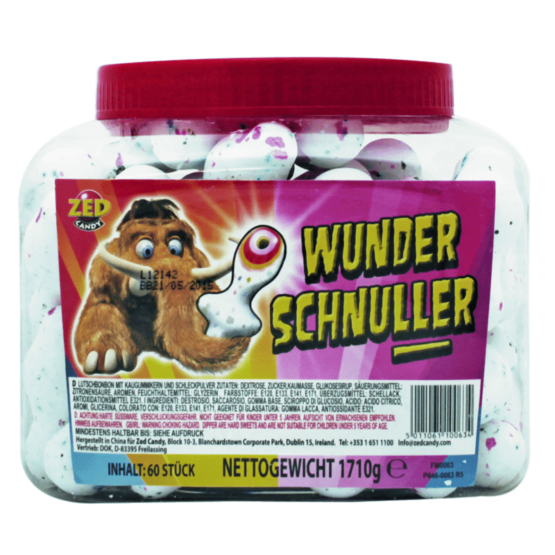 candytoys.ch ZED  Wunderschnuller  60 Stück in der Dose candytoys.ch Switzerland