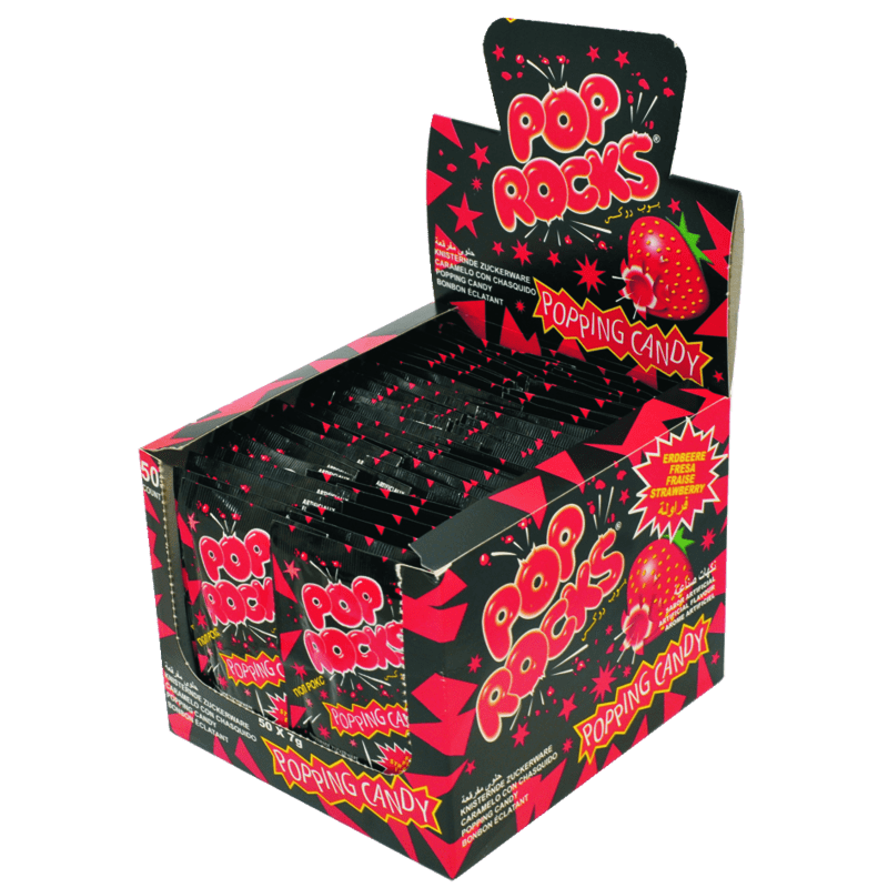 candytoys.ch Zeta Espacial S.A.  Pop Rocks  50 Stück im Karton candytoys.ch Switzerland