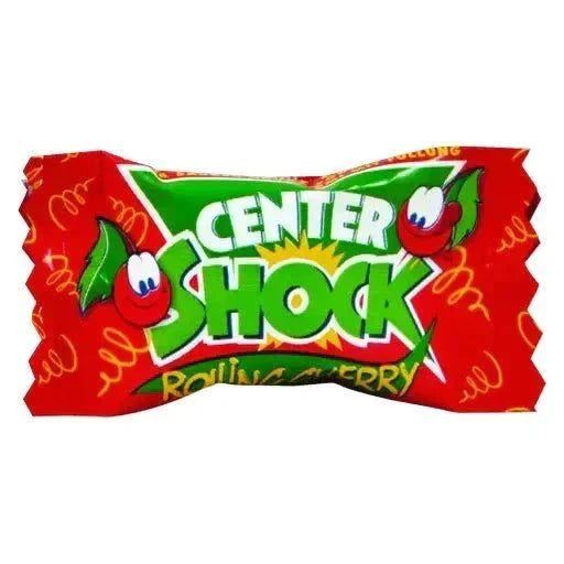 Center Shock Center Shock Kirsche - Fruchtiger Kaugummi mit kühlendem Effekt, 1 Stück candytoys.ch Switzerland