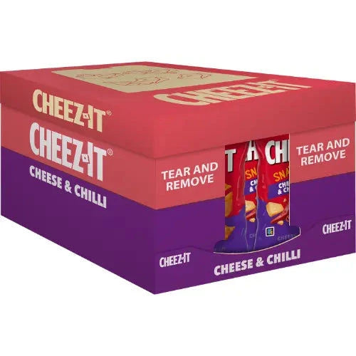 Cheez It Cheez-it Cheese & Chilli 14x120g im Karton candytoys.ch Switzerland