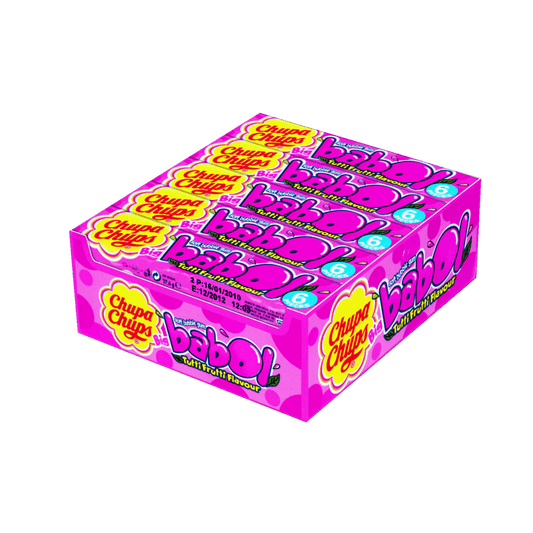 Chupa Chups Chupa Chups  Big Babol Tutti Frutti  20 Stück im Karton candytoys.ch Switzerland