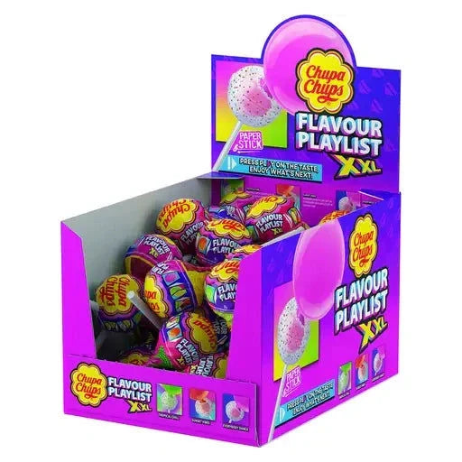 Chupa Chups Chupa Chups XXL Playlist 25 Stück im Karton candytoys.ch Switzerland