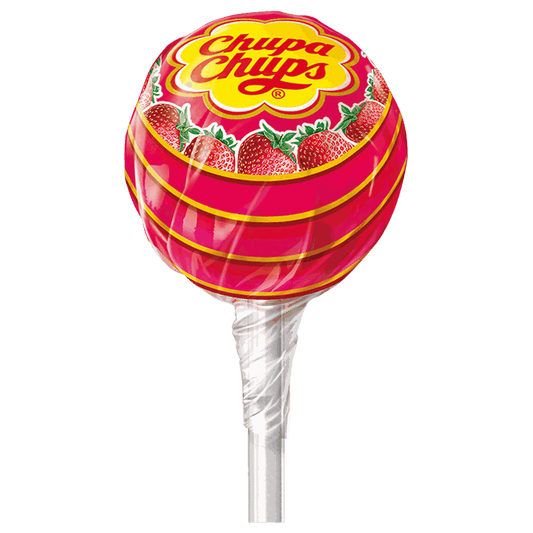 Chupa Chups Erdbeer-Liebe Lutscher, 1 Stück candytoys.ch Switzerland