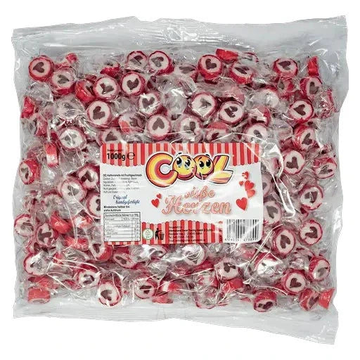 Cool Cool Süße Herzen Bonbons 1kg im Beutel candytoys.ch Switzerland
