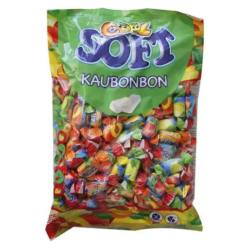 Cool Cool Soft Kaubonbon 1kg (175 Stück) im Beutel candytoys.ch Switzerland