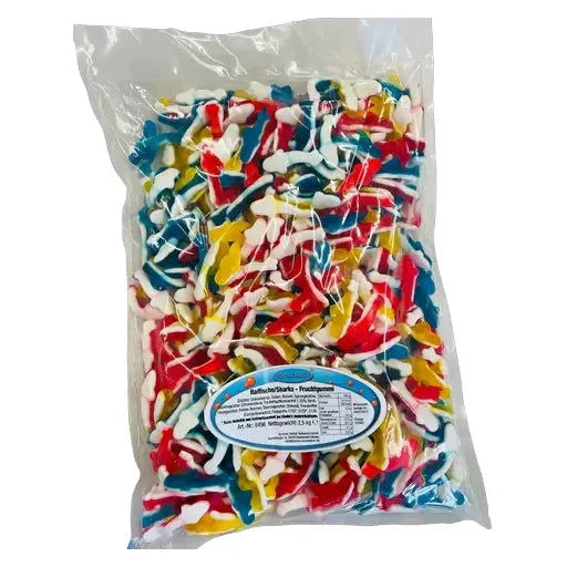 Coolcandy COOLCANDY Haifische/Sharks - Fruchtgummi 2,5kg im Beutel candytoys.ch Switzerland