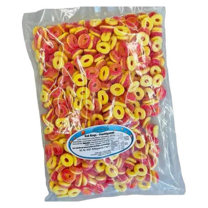 Coolcandy COOLCANDY Red Rings - Fruchtgummi 2kg im Beutel candytoys.ch Switzerland
