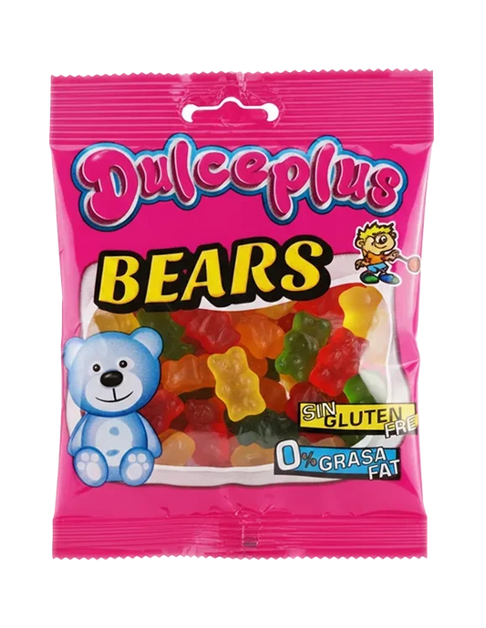 Dulceplus Dulceplus Ourson Lisse 1x100gr 100% Halal