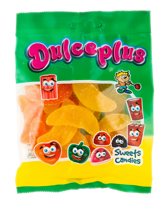Dulceplus Dulceplus Quartier Orange Et Citron Acide 12x100gr 100% Halal