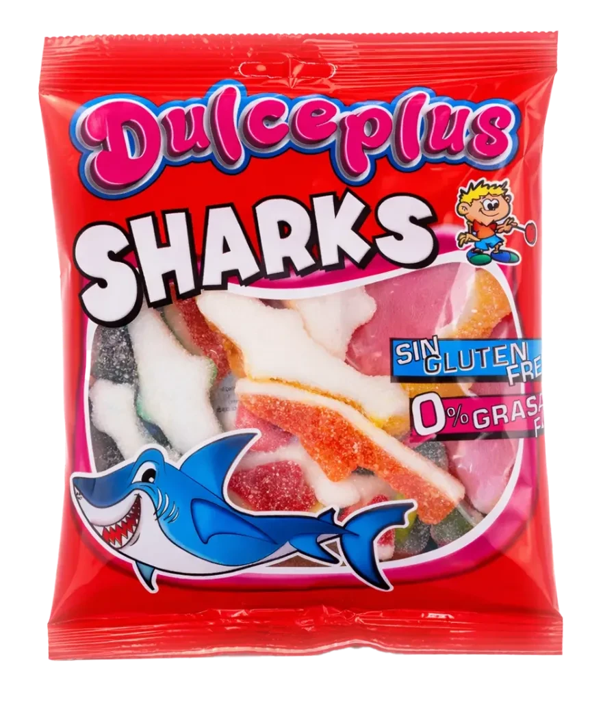 Dulceplus Dulceplus Requin Sucres 1X100g 100% Halal