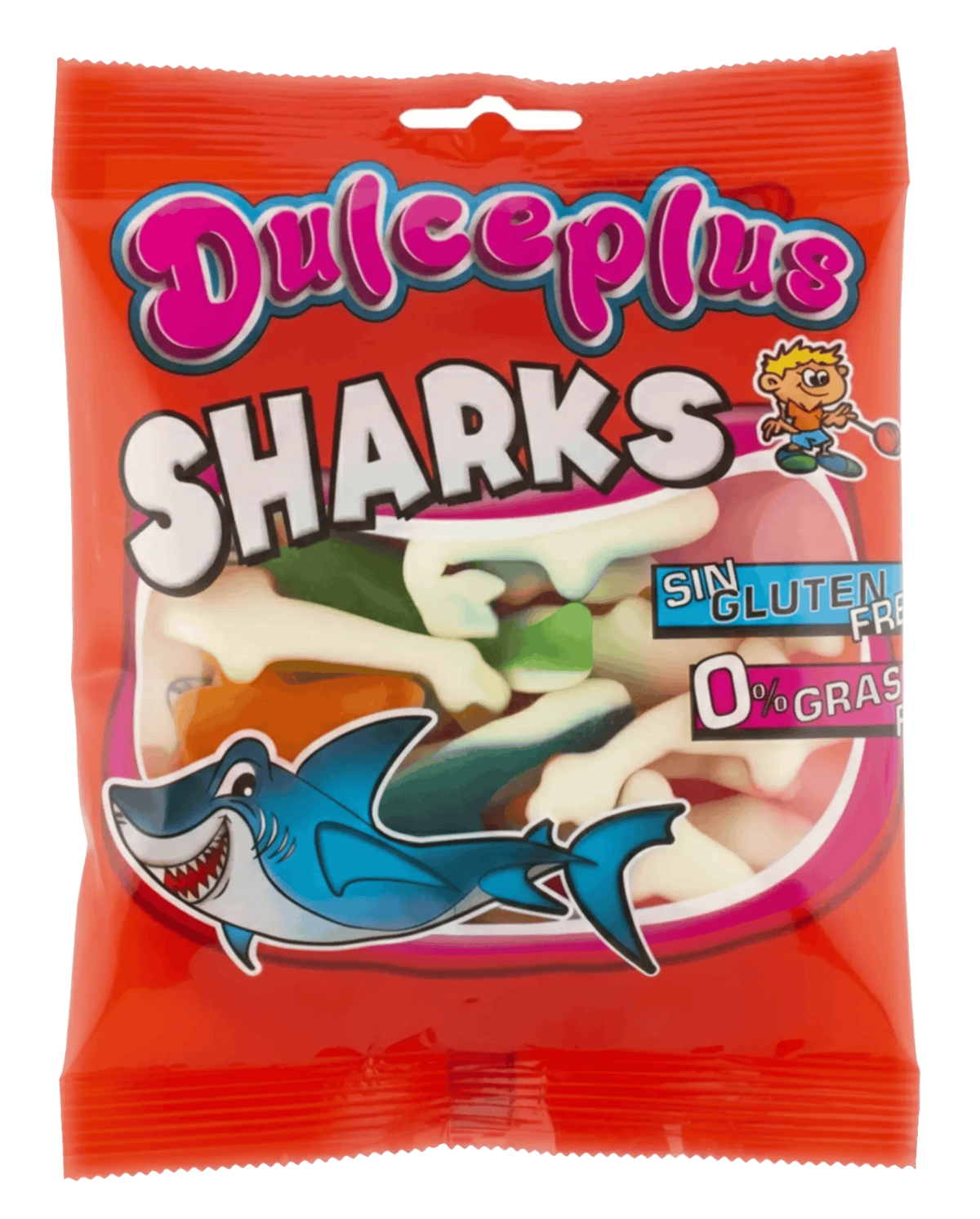 Dulceplus Dulceplus Requins Lisse 1x100gr 100% Halal