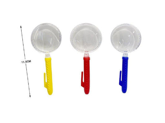 Lupe farbig sortiert ca 11,5 cm