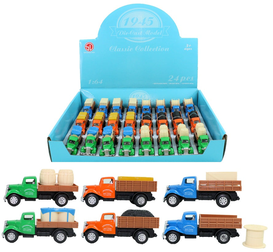 Farmfahrzeuge Metall/Kunststoff 6-fach sortiert ca 8,5 cm