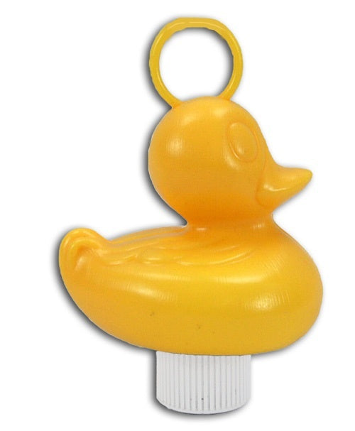 Ente zum Entenangeln mit Gewicht - gelb - ca 8,5x12,5cm