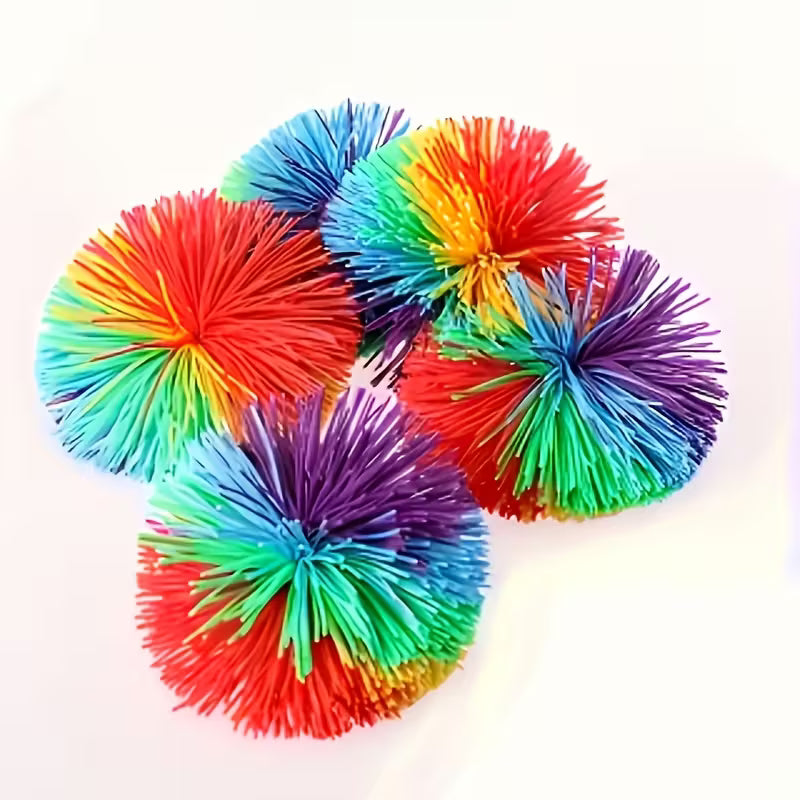 Sensorisches Spielset – Bunte Kush Ball & Soft Bouncy Ball