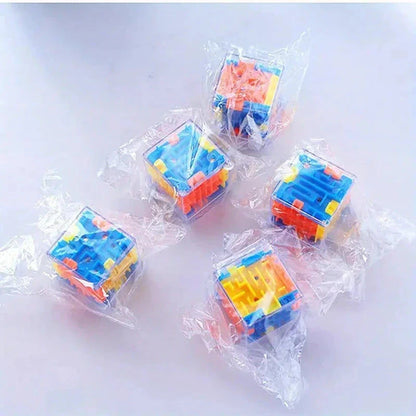 Elektroniktrade 3D Würfel-Maze mit Rollperlen - Spaß-Erziehungs-Spielzeug