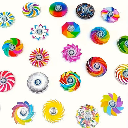 Elektroniktrade Acryl-Fidget-Spinner - Verschiedene Muster/Farben 4cm 1 Stück Elektroniktrade Switzerland