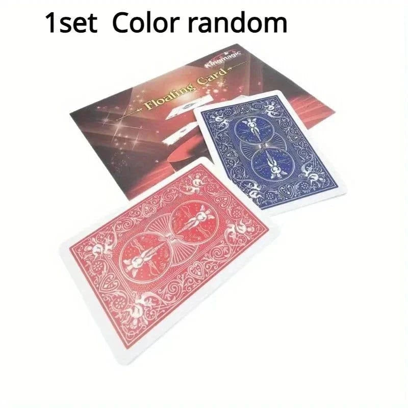 Elektroniktrade Magisches schwebendes Kartenset - Premium-Spielkarten aus Papier