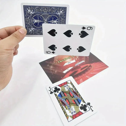Elektroniktrade Magisches schwebendes Kartenset - Premium-Spielkarten aus Papier