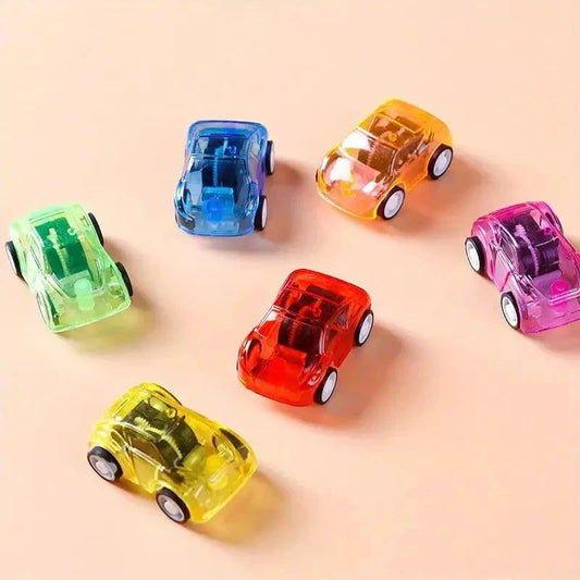 Elektroniktrade Mini Rückziehspielauto in bunten Farben – Elektroniktrade