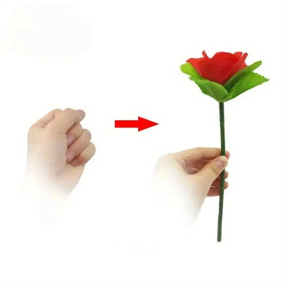 Elektroniktrade Zusammenklappbarer magischer Rosenblüten-Trick