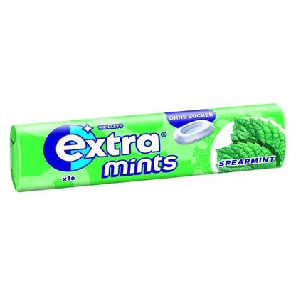 Extra Extra mints Spearmint 24x16 im Karton candytoys.ch Switzerland