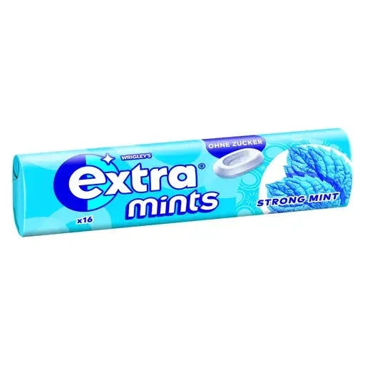 Extra Extra mints Stong Mint 24x16 im Karton candytoys.ch Switzerland