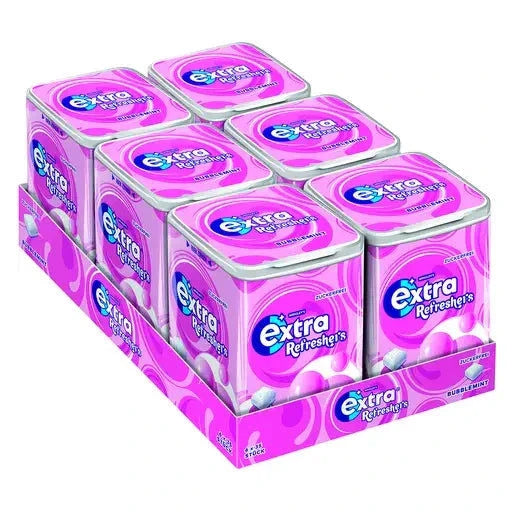 Extra Extra Refreshers Bubblemint 6x35 Dragees candytoys.ch Switzerland