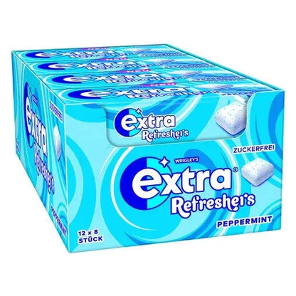 Extra Extra Refreshers Peppermint 12 Stück im Karton candytoys.ch Switzerland
