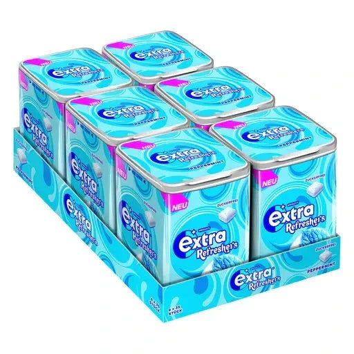 Extra Extra Refreshers Peppermint 6x35 Dragees candytoys.ch Switzerland
