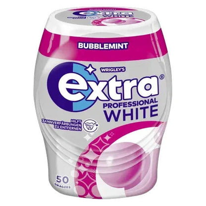 Extra Wrigley's Extra Professional White Bubblemint 12x 50 Dragees candytoys.ch Switzerland