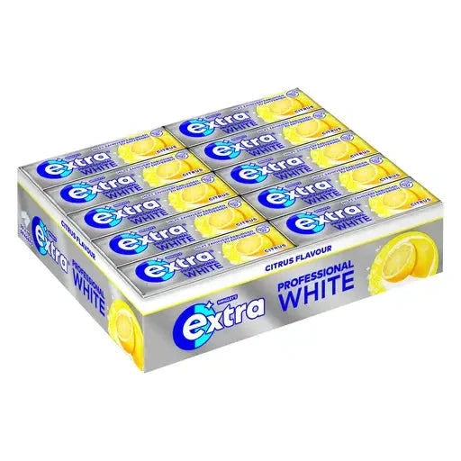 Extra Wrigley's Extra Professional White Citrus 30x10 Dragees candytoys.ch Switzerland