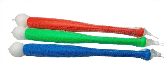 Baseball Schläger, 50 cm, 3 Farben sortiert, leicht und robust