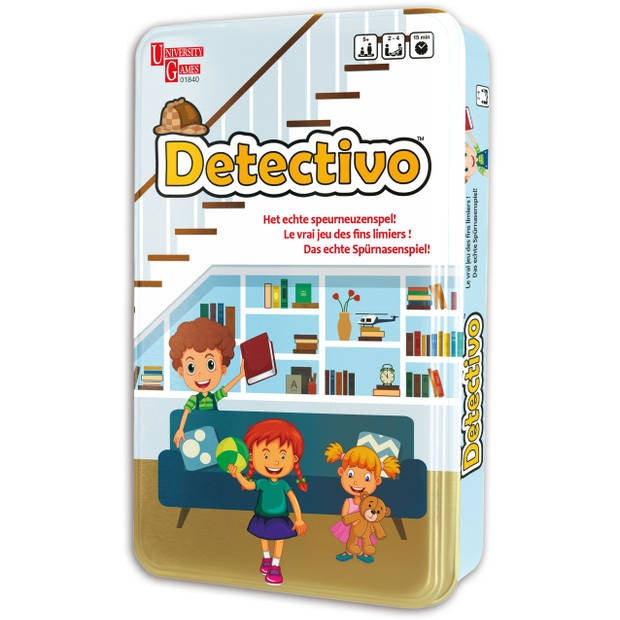 Piatnik Spiel Dedectivo in Metallbox