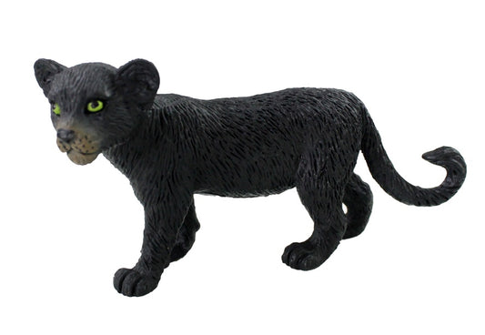 Pantherjunges 9x5 cm - Detailgetreue Tierfigur aus hochwertigem Materi