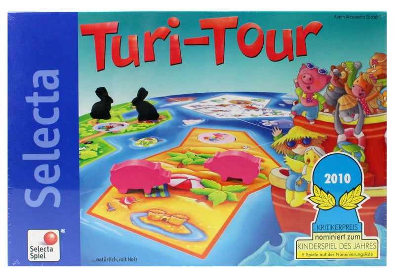 Spiel Selecta Turi Tour Box ca ca 34x23x4,5cm - mit Holzteilen